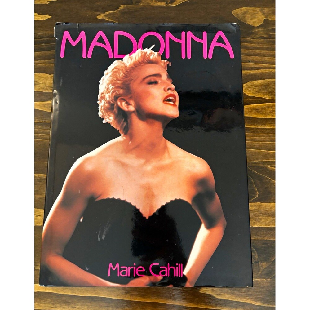 Madonna vintage book Ciao Italia VHS, 2 Photo Books and Biography Sold as a lot